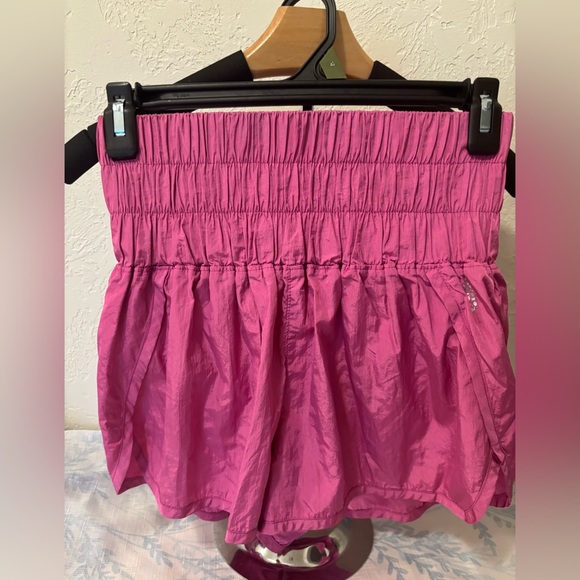 FP Movement by Free People Smocked Waist Active Skort Shorts Pink Size Small - Picture 1 of 7